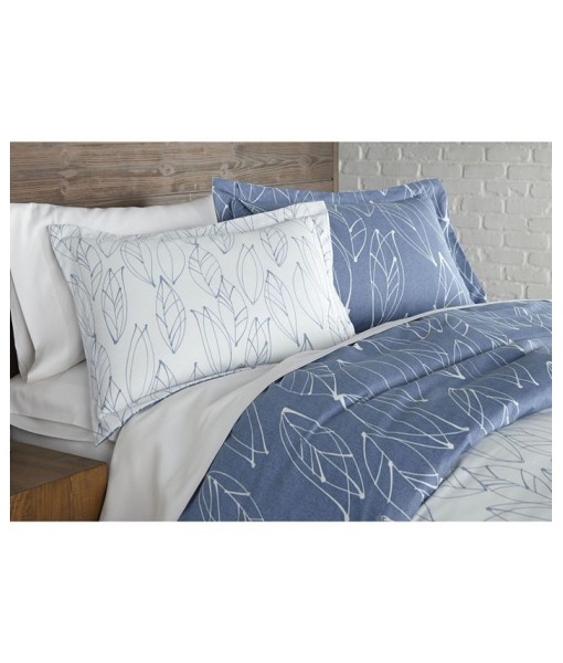 Modern Foliage Ultra Soft Duvet Cover and Sham Set  Twin