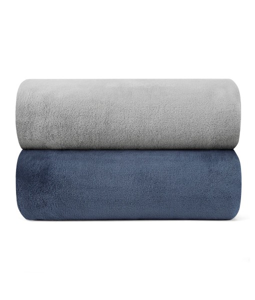 Solid Ultra Soft Plush Fleece Blanket  Twin