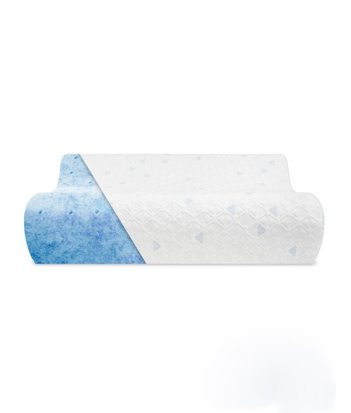 Cold Touch Contour Gel-Infused Memory Foam Pillow - Oversized