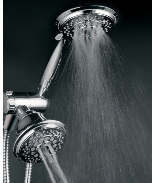 30-Setting Shower Head/Handheld Combo and 3-Stage Shower Filter