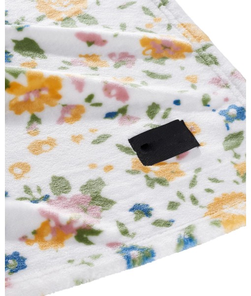 Floral Printed Throw Blanket  50