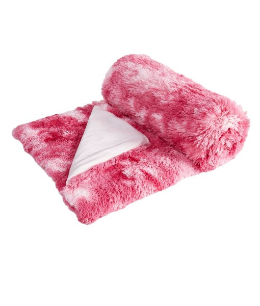 Shaggy Faux Fur Plush Throw  50