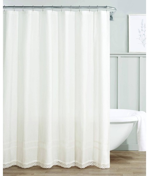 Annabella 100% Cotton Shower Curtain  72