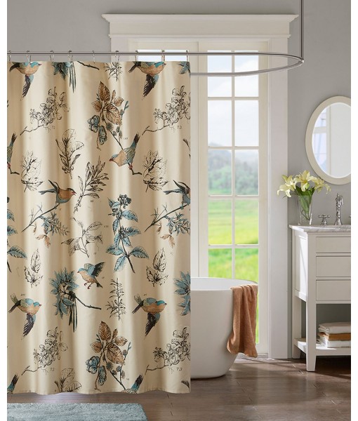 Quincy Cotton Shower Curtain  72