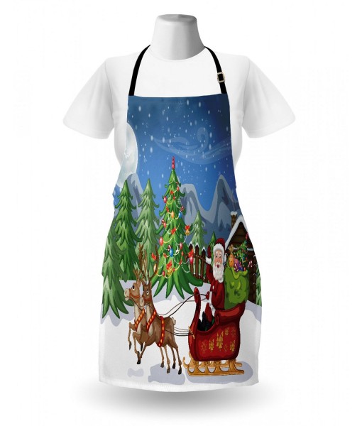 Yuletide Magic Christmas Apron