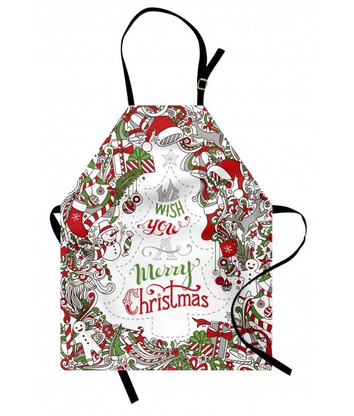 Merry and Bright Christmas Apron