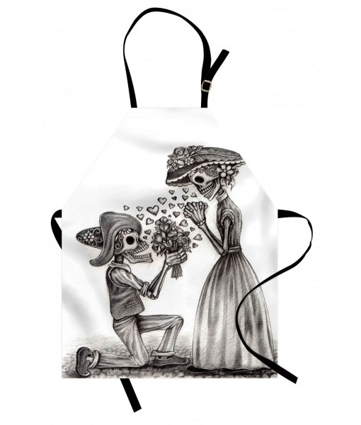 Calavera Artistry Apron